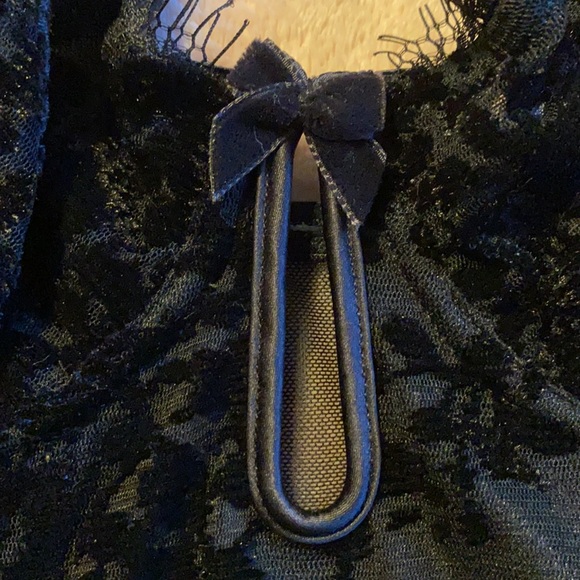 Free People Velvet Bralette - Black - Picture 5 of 6